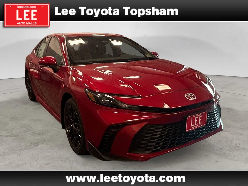 New 2026 Red Toyota SE image 7