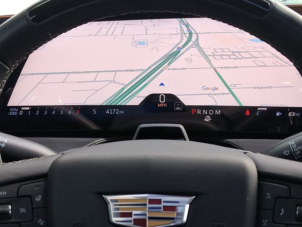 Used 2025 Crystal White Tricoat Cadillac Sport image 14