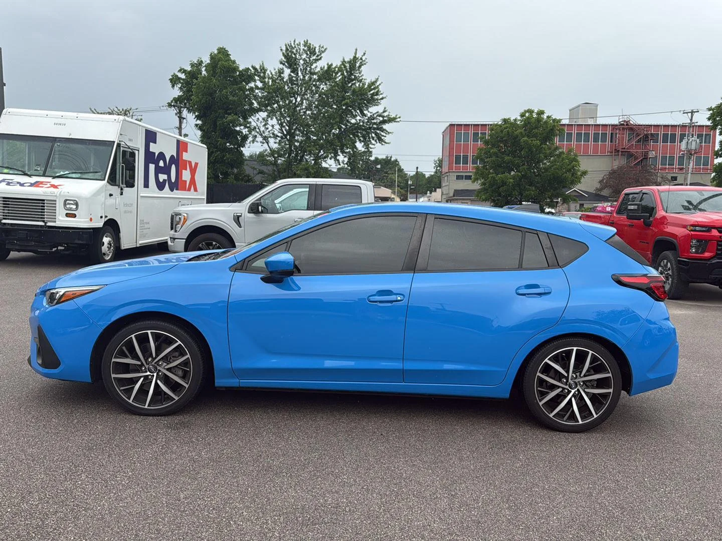 Used 2024 Oasis Blue Pearl Subaru Sport image 6