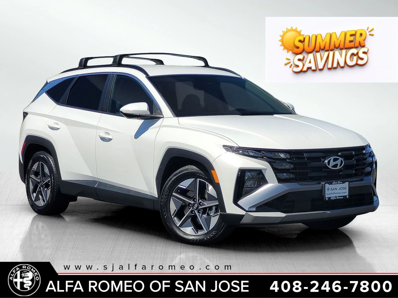 Used 2025 White Hyundai SEL image 1