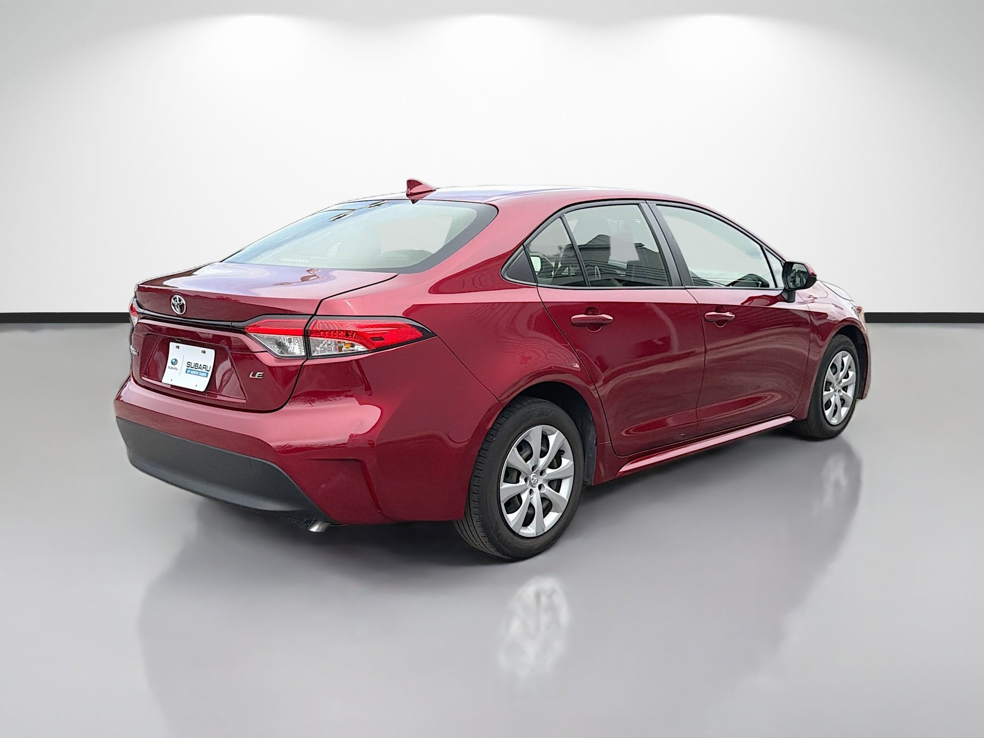 Used 2023 Ruby Flare Pearl Toyota LE image 3