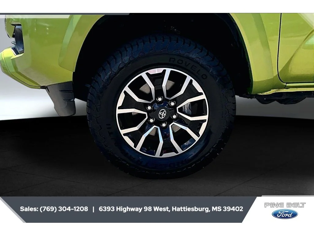 Used 2023 Electric Lime Metallic Toyota TRD Sport image 7