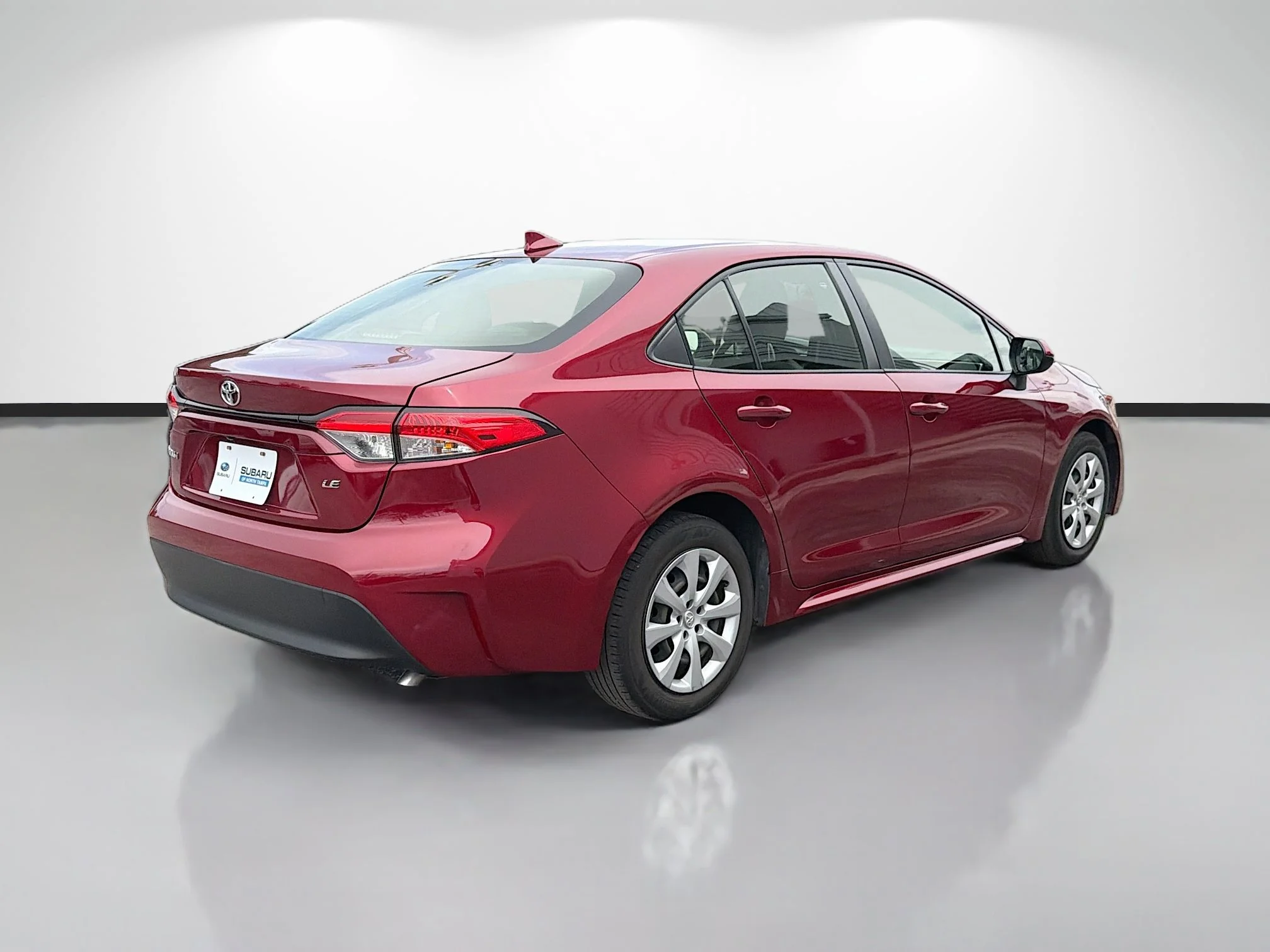 Used 2023 Ruby Flare Pearl Toyota LE image 3