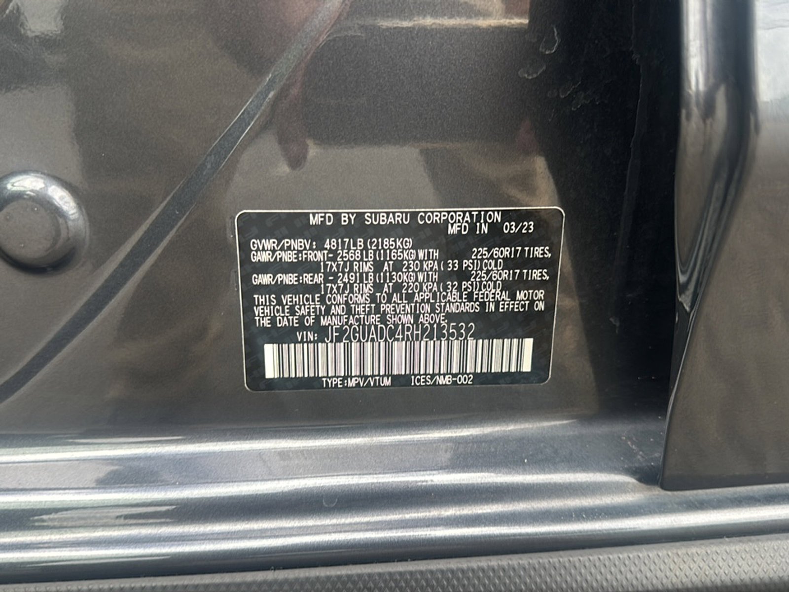 2024 Subaru Crosstrek Premium - Photo 44