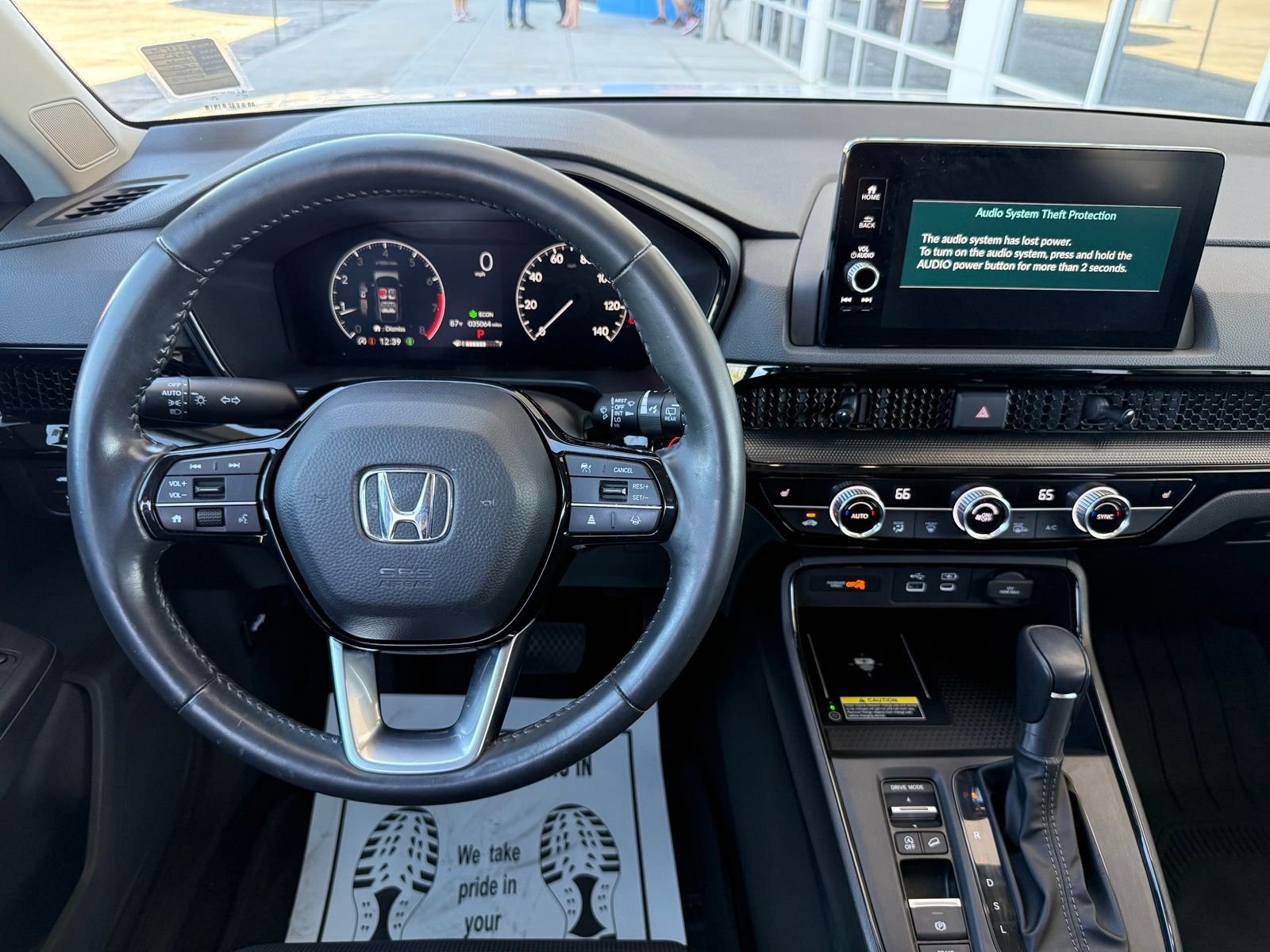 Certified Used 2023 Platinum White Pearl Honda 1.5T 2WD EX-L BD image 16