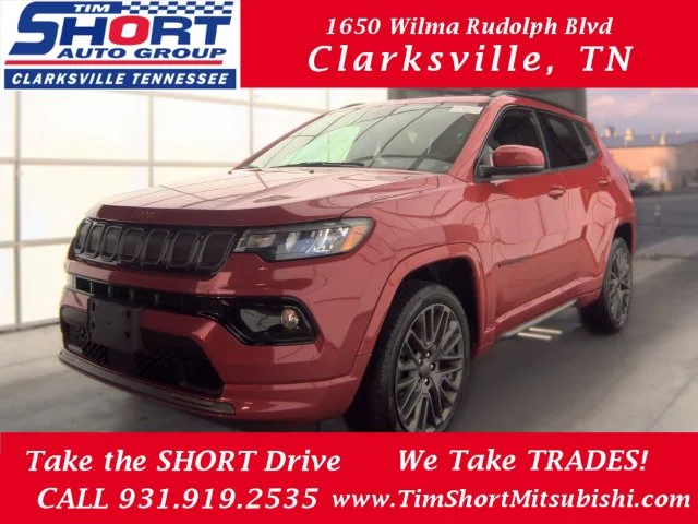 Used 2022 Red Jeep Limited image 1