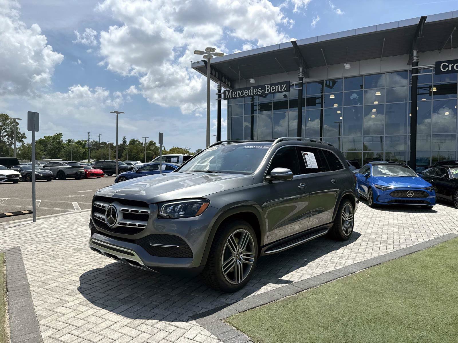 Used 2023 Selenite Gray Metallic Mercedes-Benz 450 image 2
