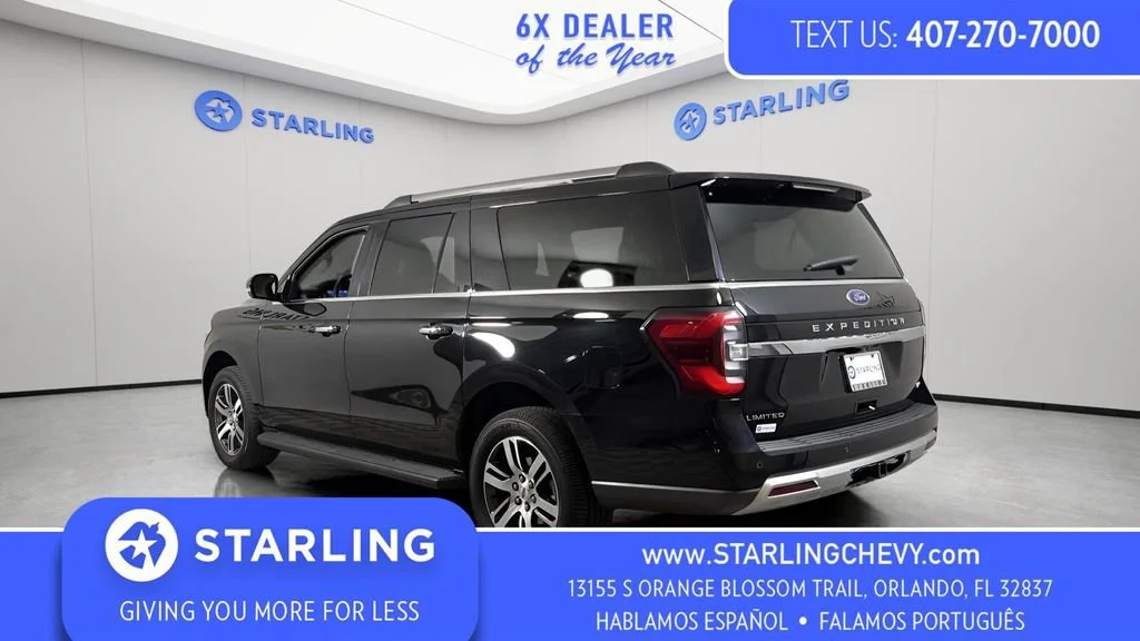 Used 2024 Black Ford Limited MAX image 14