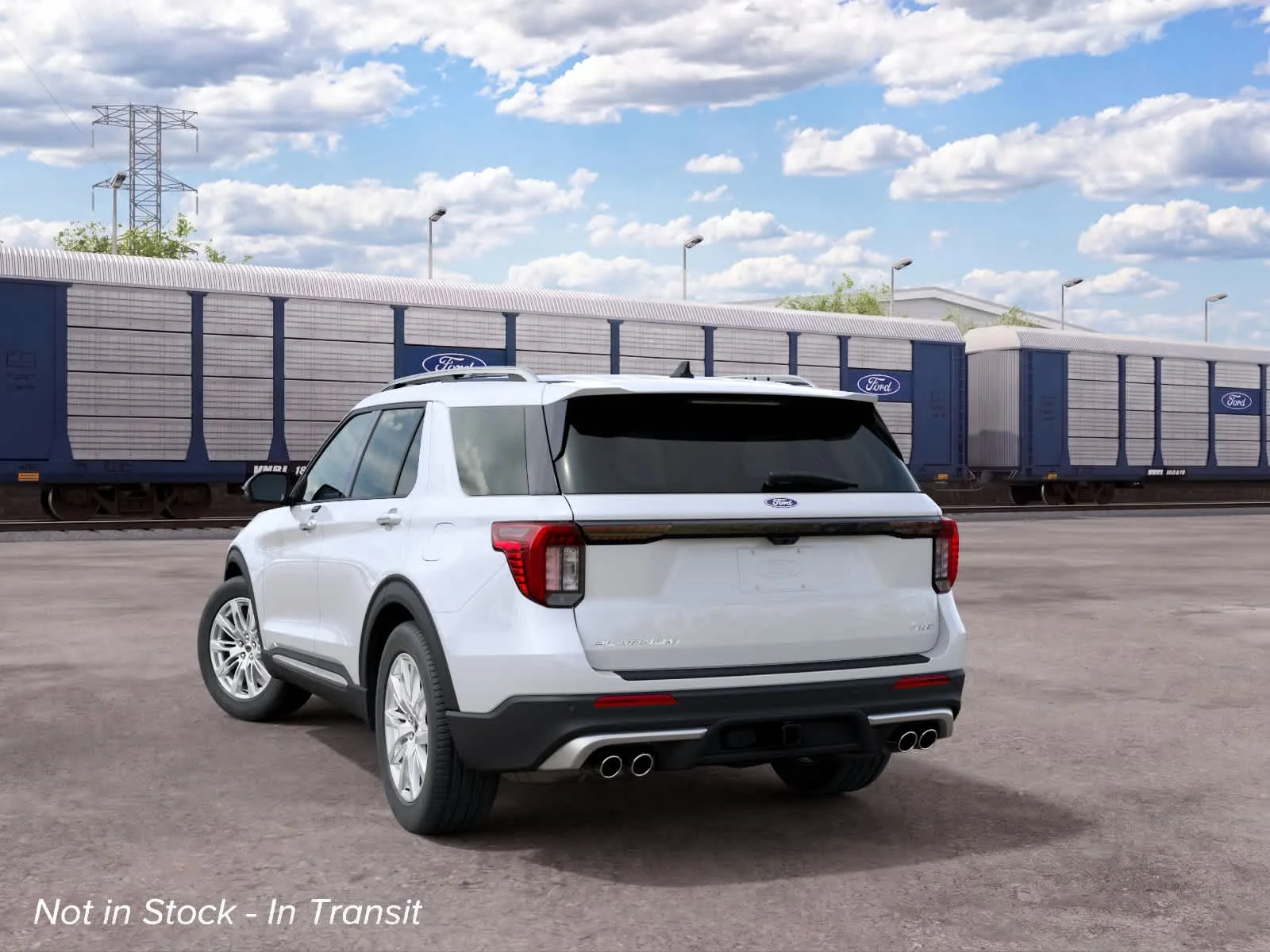 New 2027 Star White Metallic Tri-Coat Ford Platinum™ image 8