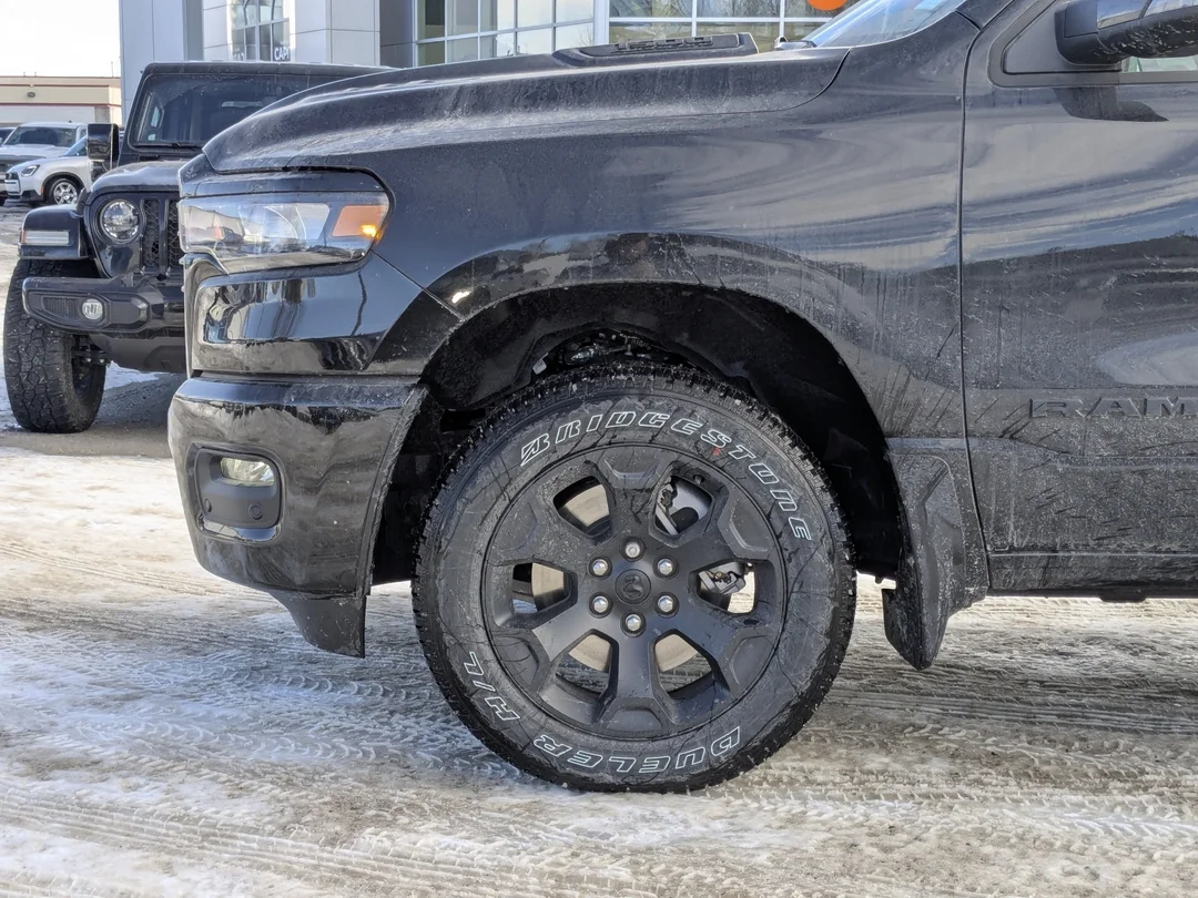 New 2026 Black RAM Sport - - Panoramic Sunroof - Sport Performance Hood - Hurricane Turbo - 3.92 Axle & More! image 9