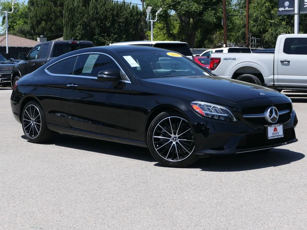 Used 2021 Black Mercedes-Benz C 300 image 1