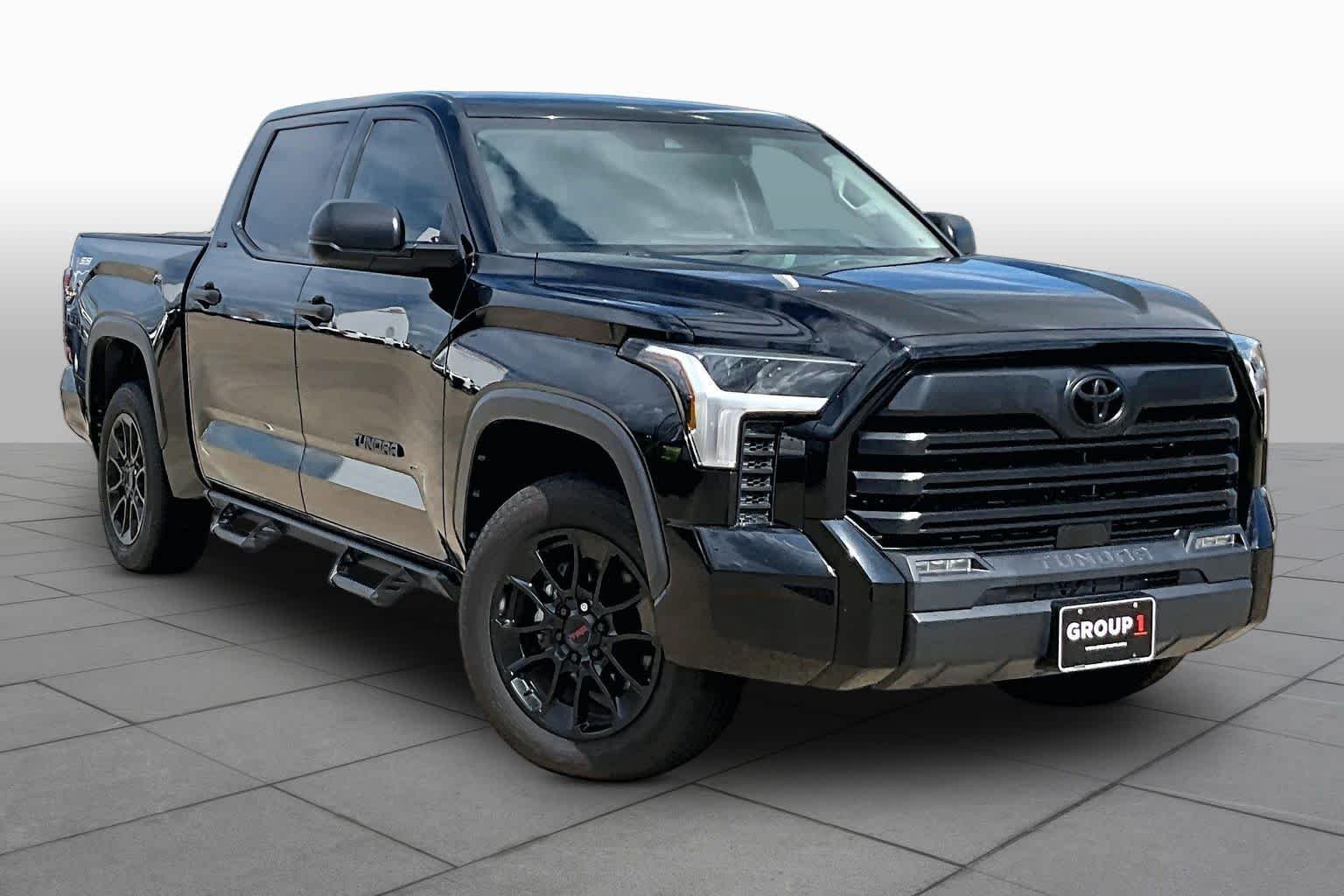 Used 2023 Midnight Black Metallic Toyota SR5 image 3