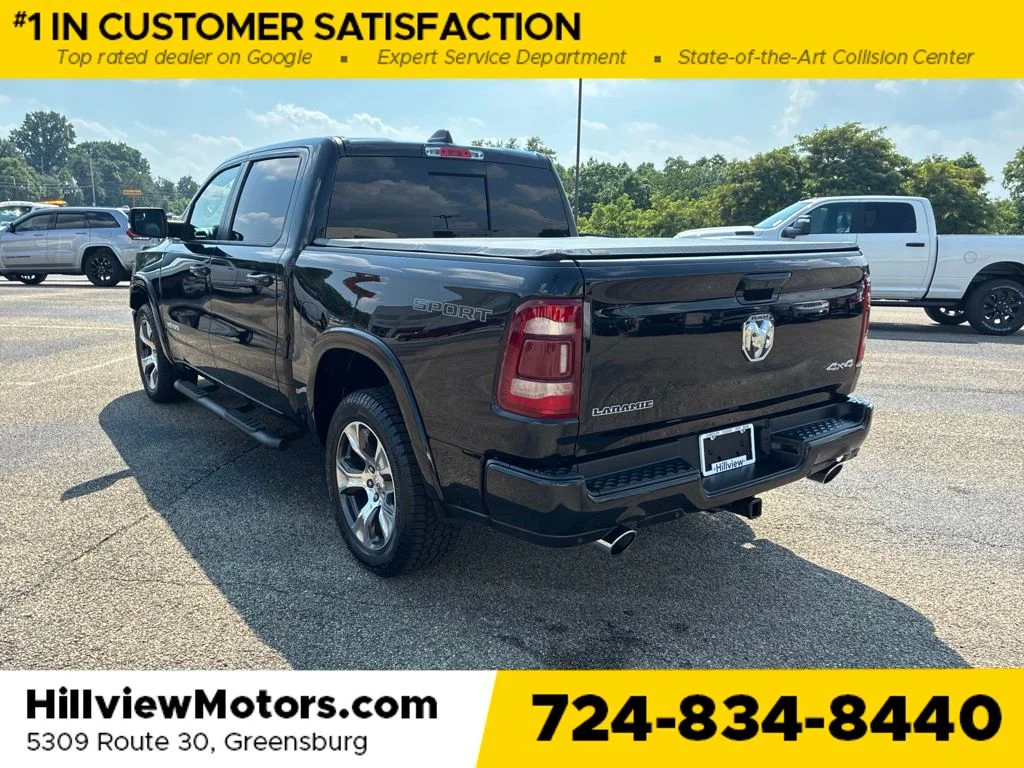 Used 2022 Diamond Black Ram Laramie image 4