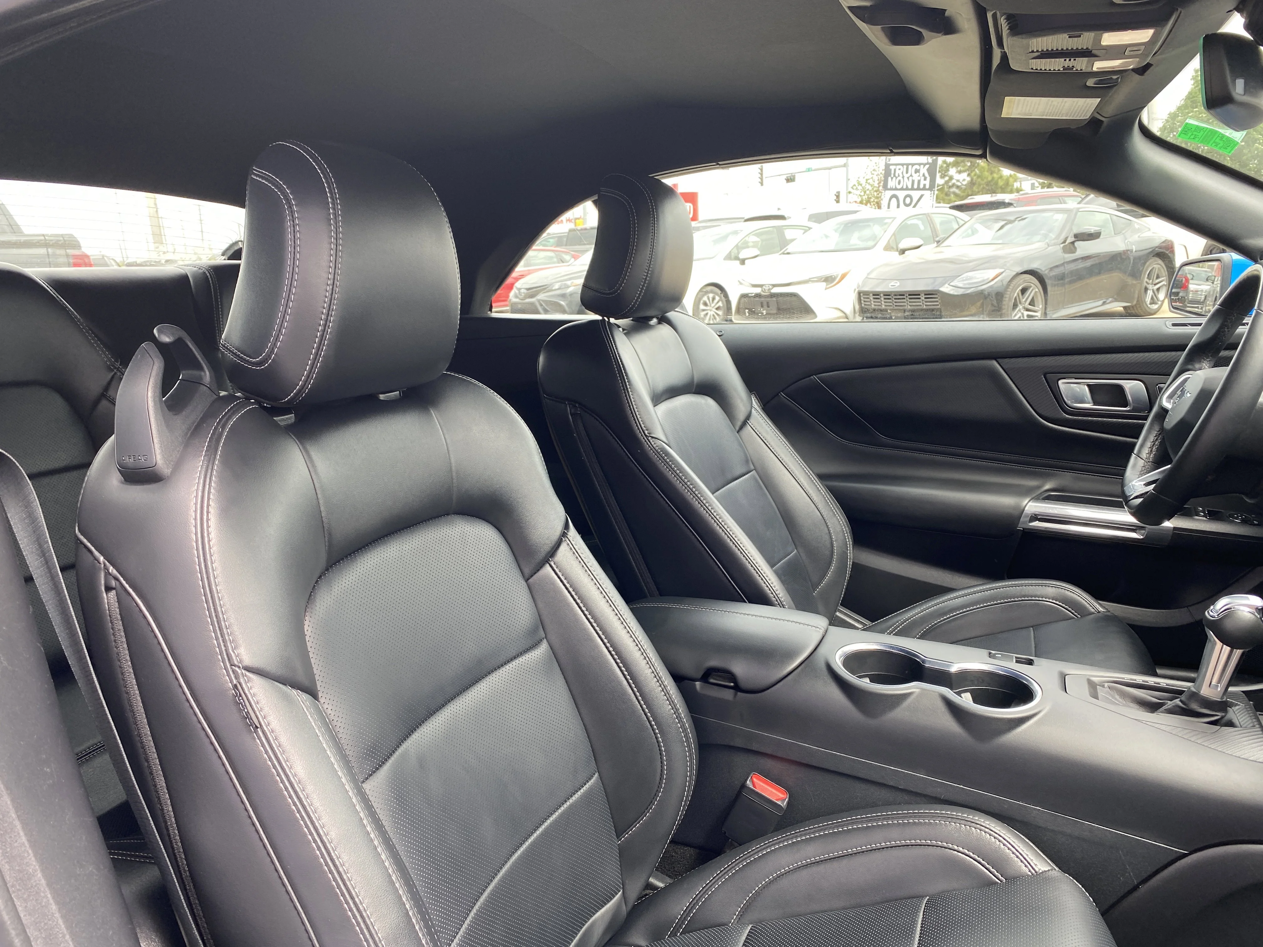 Certified Used 2025 Blue Ford EcoBoost Convertible * AUTO HIGH BEAM * BLIND SPOT MONITORING * image 17