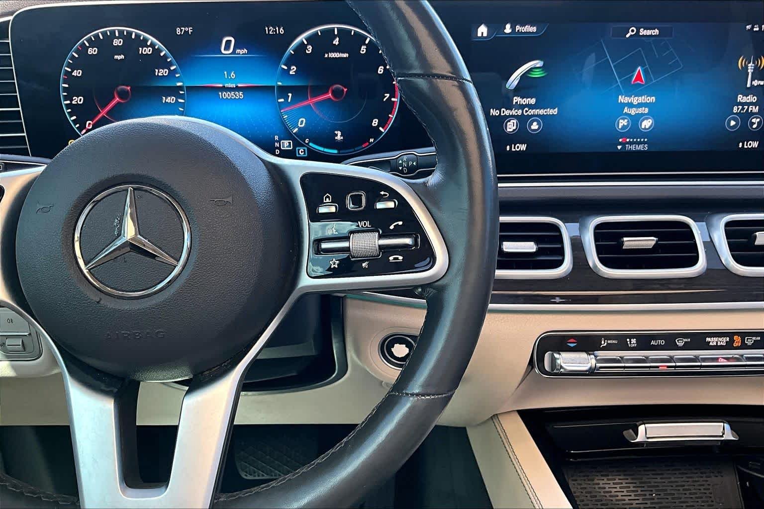 Used 2020 designo Diamond White Bright Mercedes-Benz GLE 350 image 25
