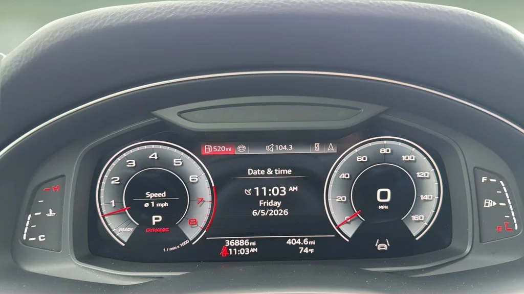 Used 2025 Carrara White Audi 55 Premium image 10