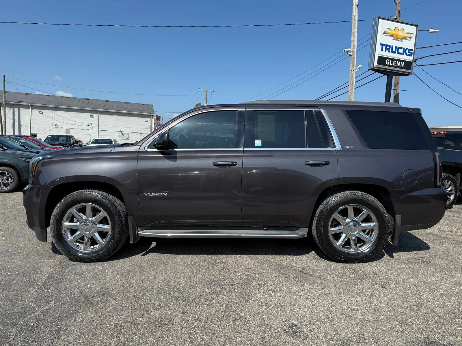 Used 2015 IRIDIUM METALLIC GMC SLT image 6