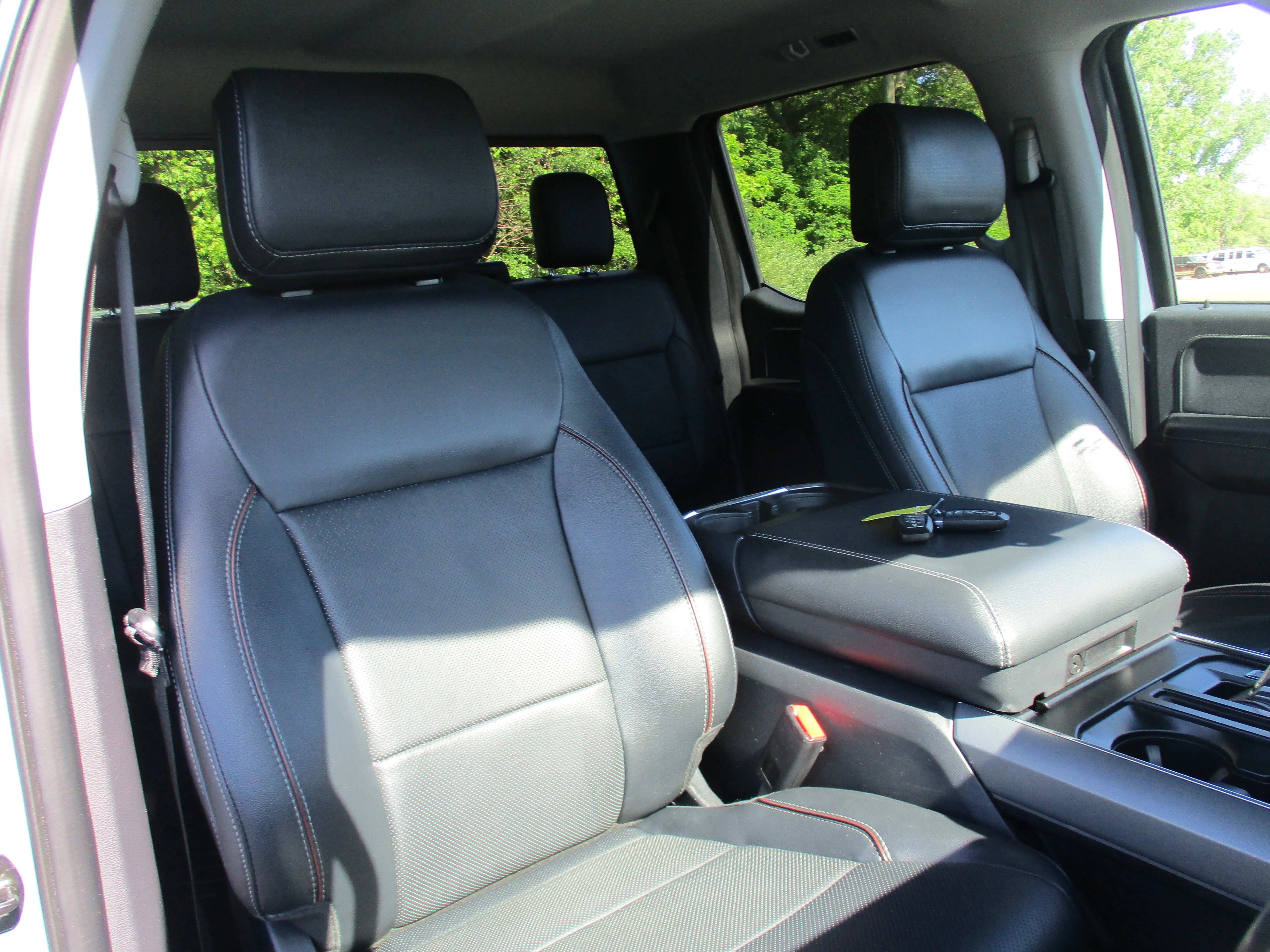 Used 2023 Azure Gray Metallic Tri-Coat Ford LARIAT image 44