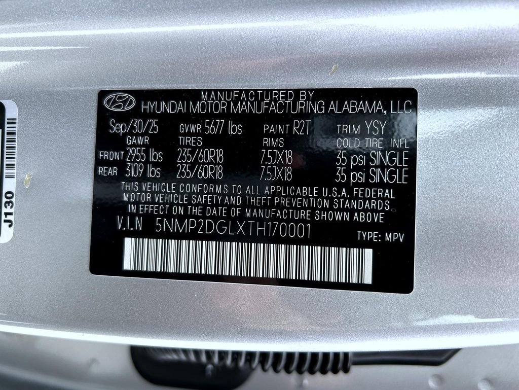 Used 2026 Silver Hyundai SEL image 28