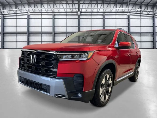 New 2026 Radiant Red Metallic II Honda AWD Touring image 1