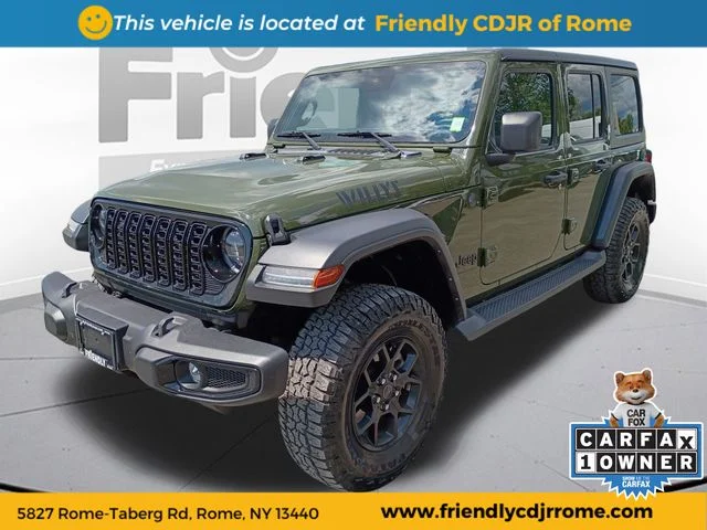 Used 2024 Green Jeep Sport image 1