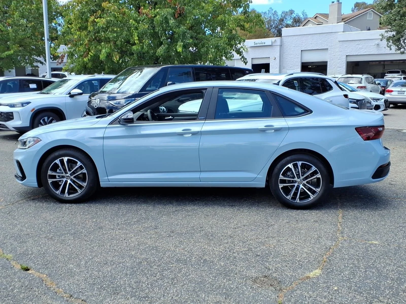 New 2026 Monument Gray Volkswagen 1.5T Sport image 8