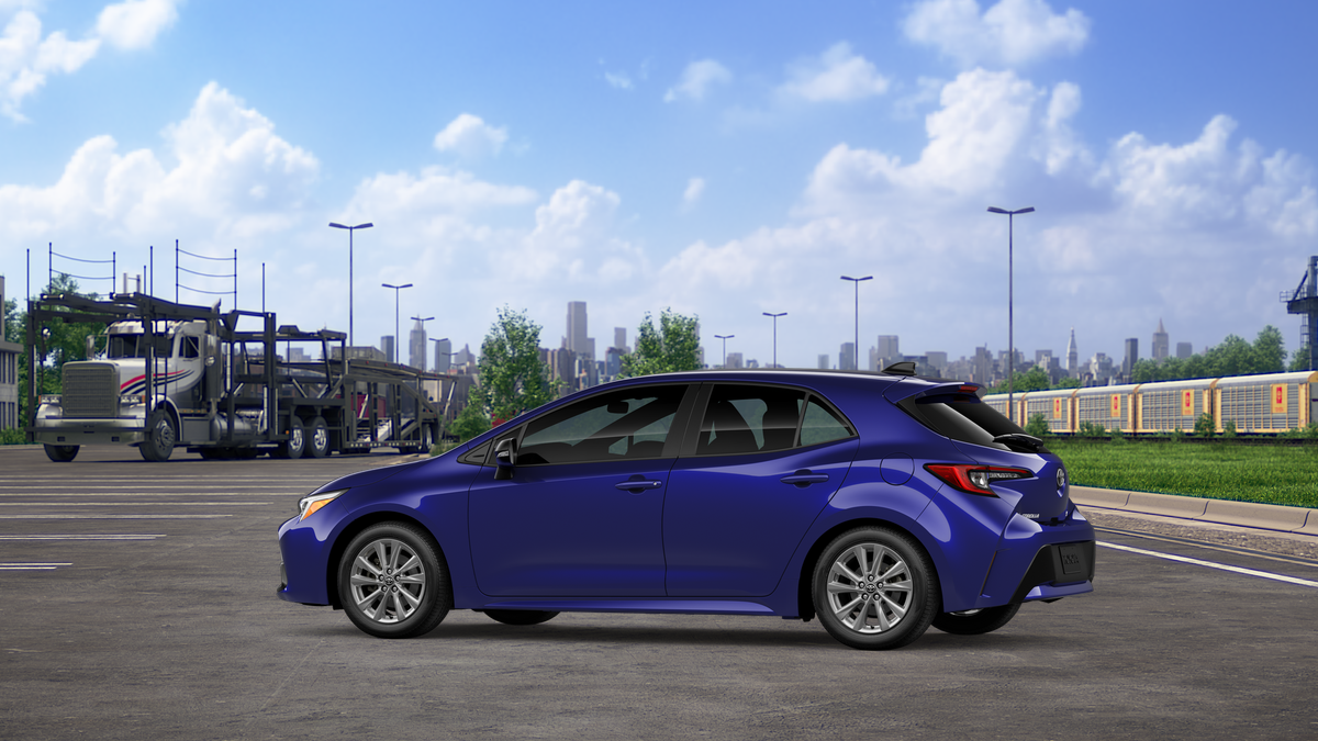 New 2026 Blue Crush Metallic Toyota SE image 5