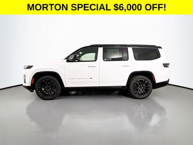 New 2026 Bright White Clear-Coat Exterior Paint Jeep Summit Obsidian image 4