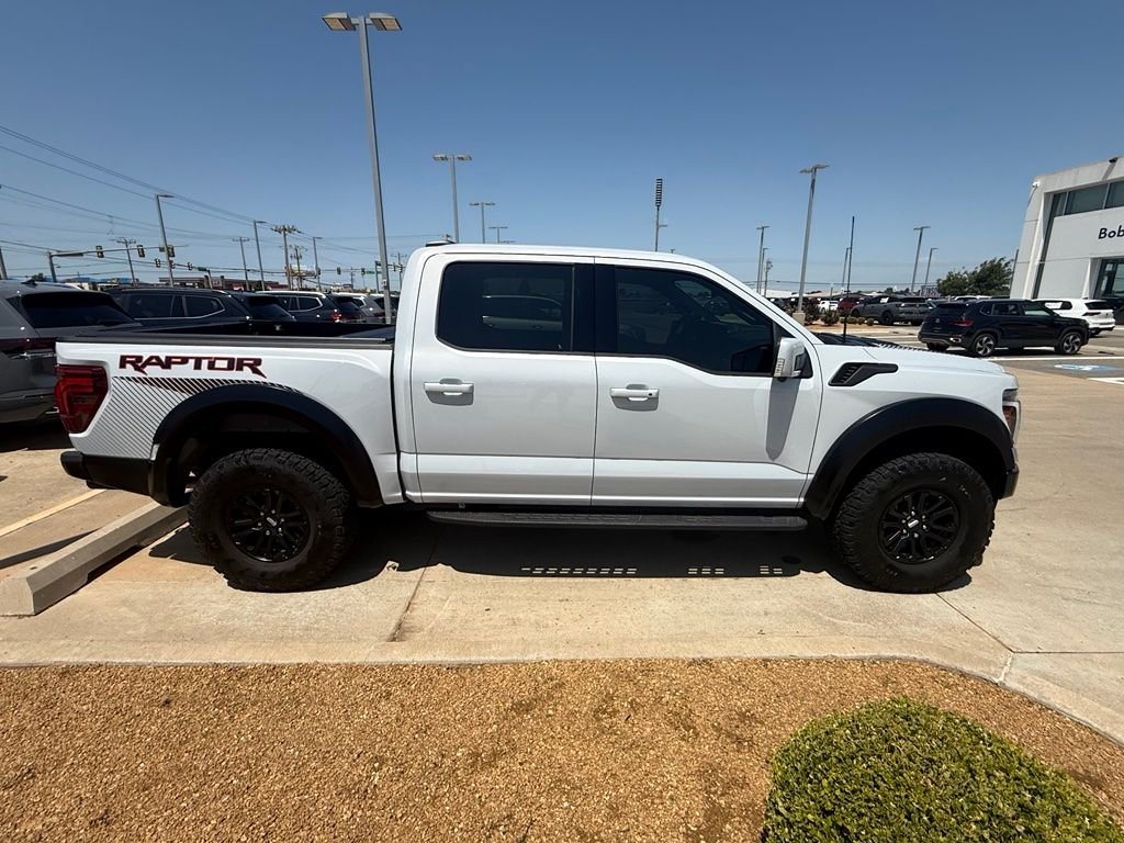 Used 2025 White Metallic Ford Raptor image 6