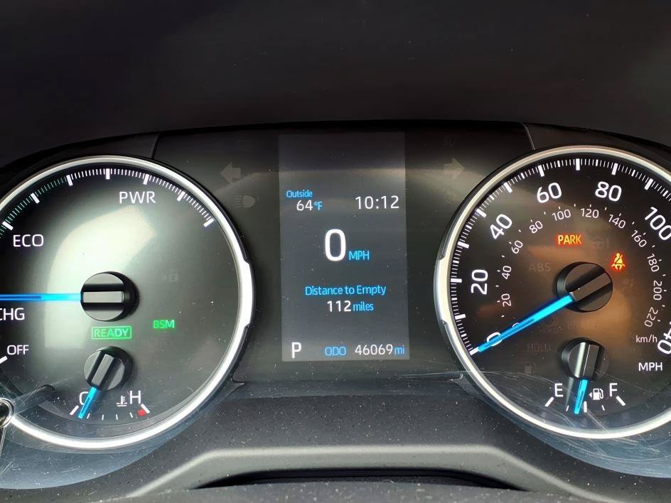 Used 2021 Ruby Flare Pearl Toyota Hybrid XLE Premium image 25