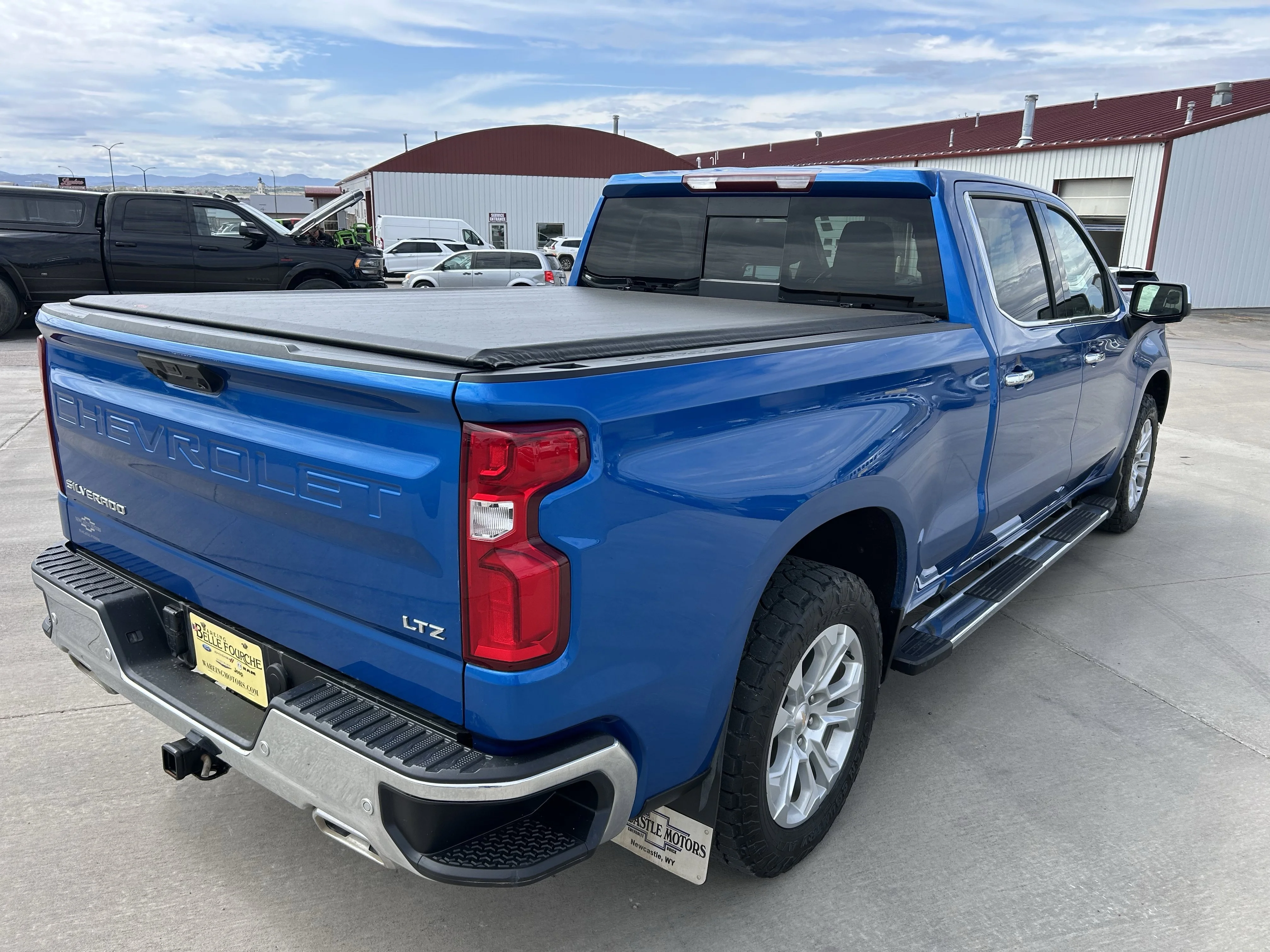 Used 2022 Glacier Blue Metallic Chevrolet LTZ image 4