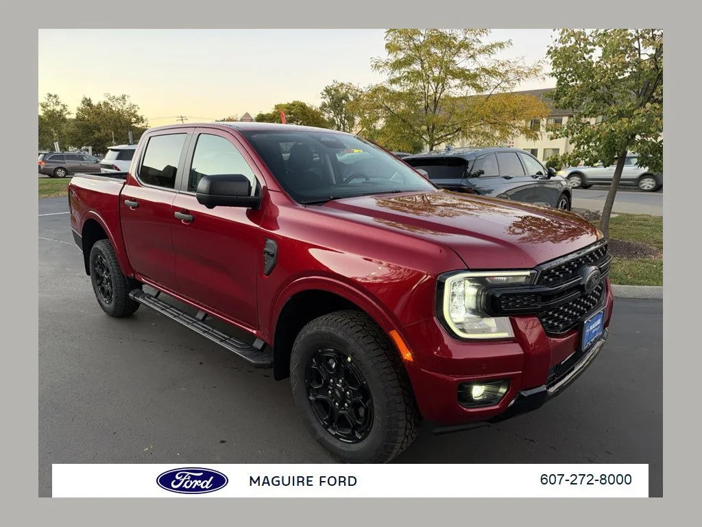 New 2026 Ruby Red Metallic Tinted Clearcoat Ford XLT image 1