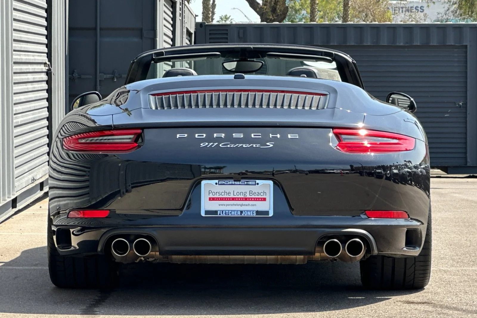 Certified Used 2017 Jet Black Metallic Porsche Carrera S Cabriolet image 7