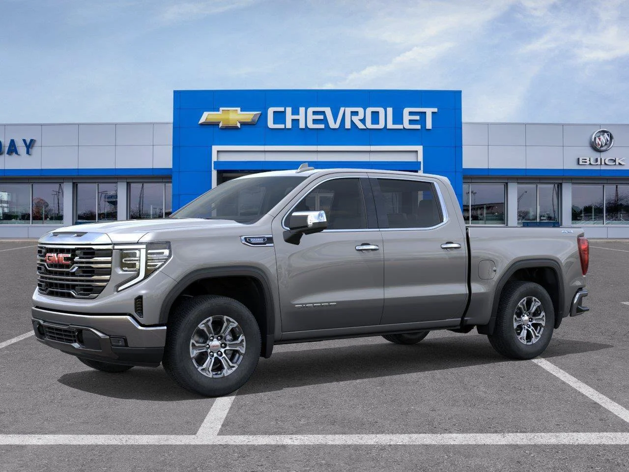 New 2026 Sterling Metallic GMC SLT image 2
