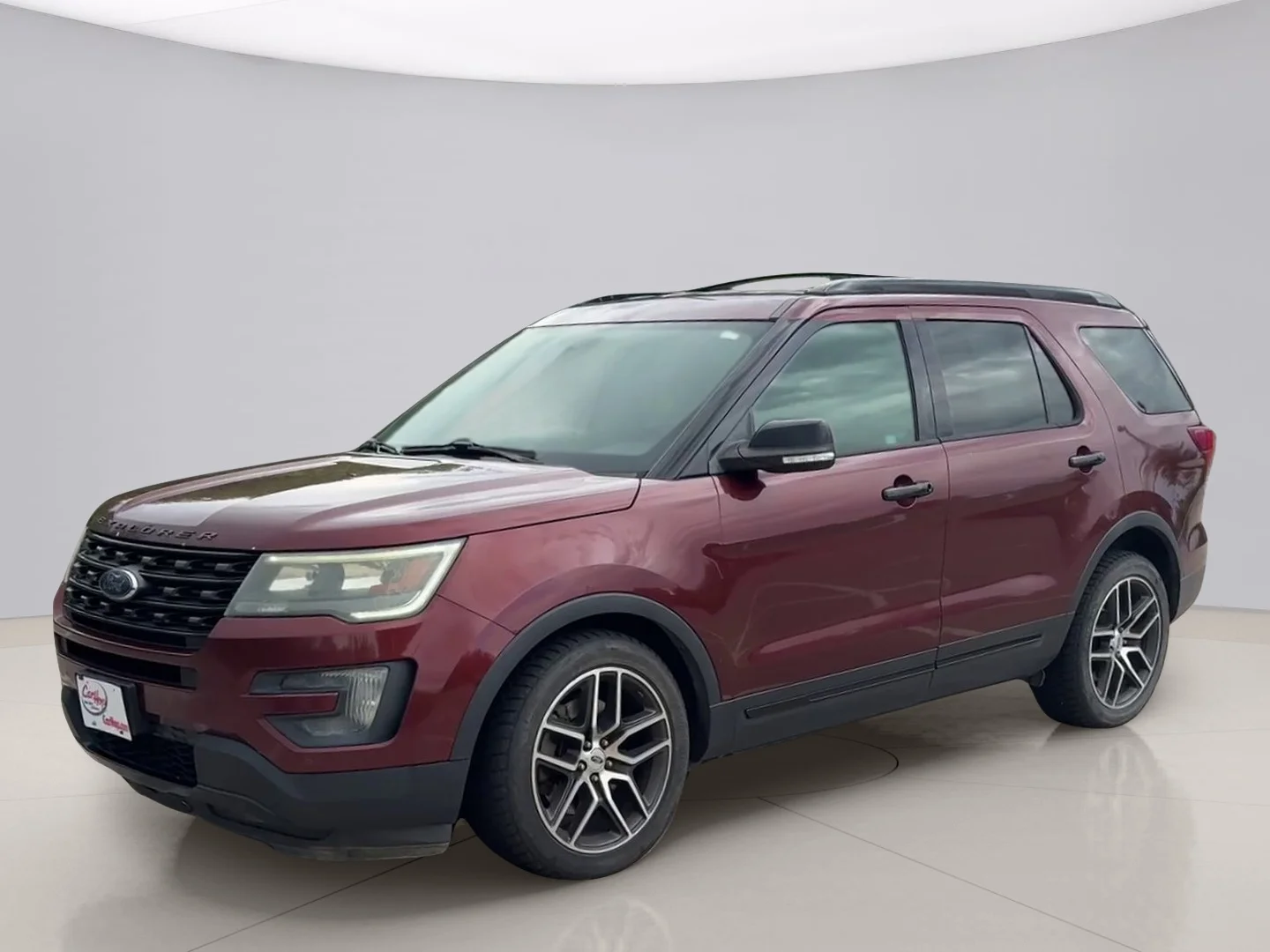 Used 2016 Burgundy Ford SPORT image 1