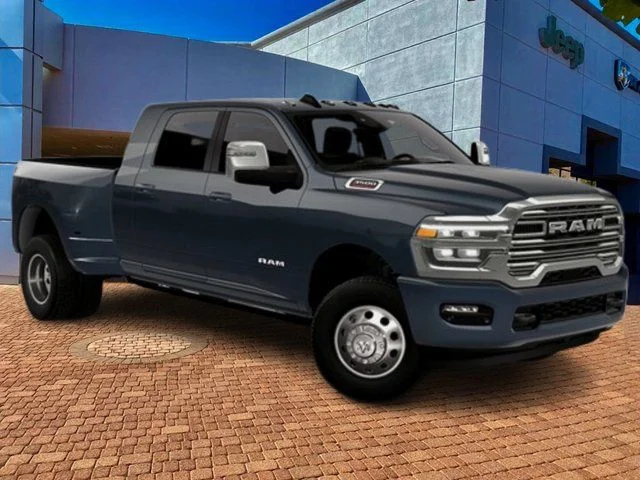 New 2026 Forged Blue Metallic Exterior Paint RAM Laramie image 1