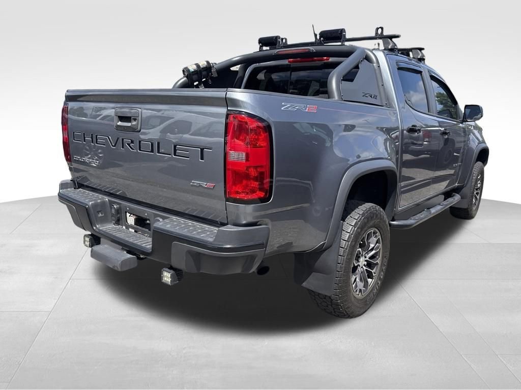 Used 2021 SATIN STEEL METALLIC Chevrolet 4WD ZR2 image 9