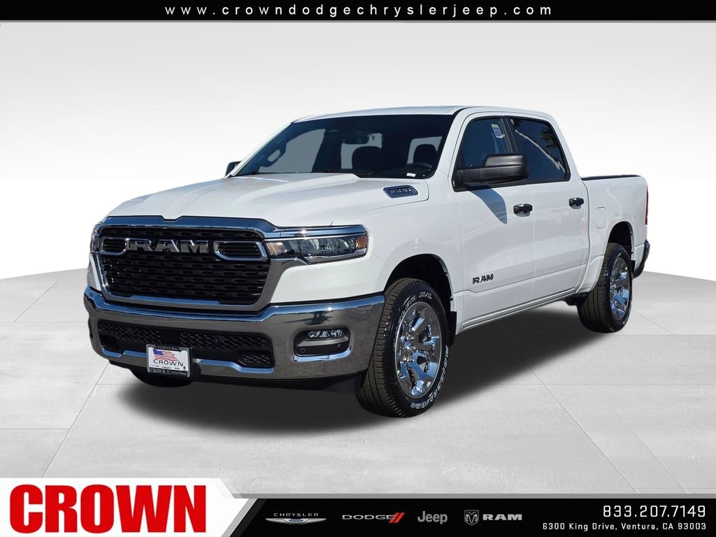 New 2026 Bright White Clear-Coat Exterior Paint RAM Big Horn/Lone Star image 1