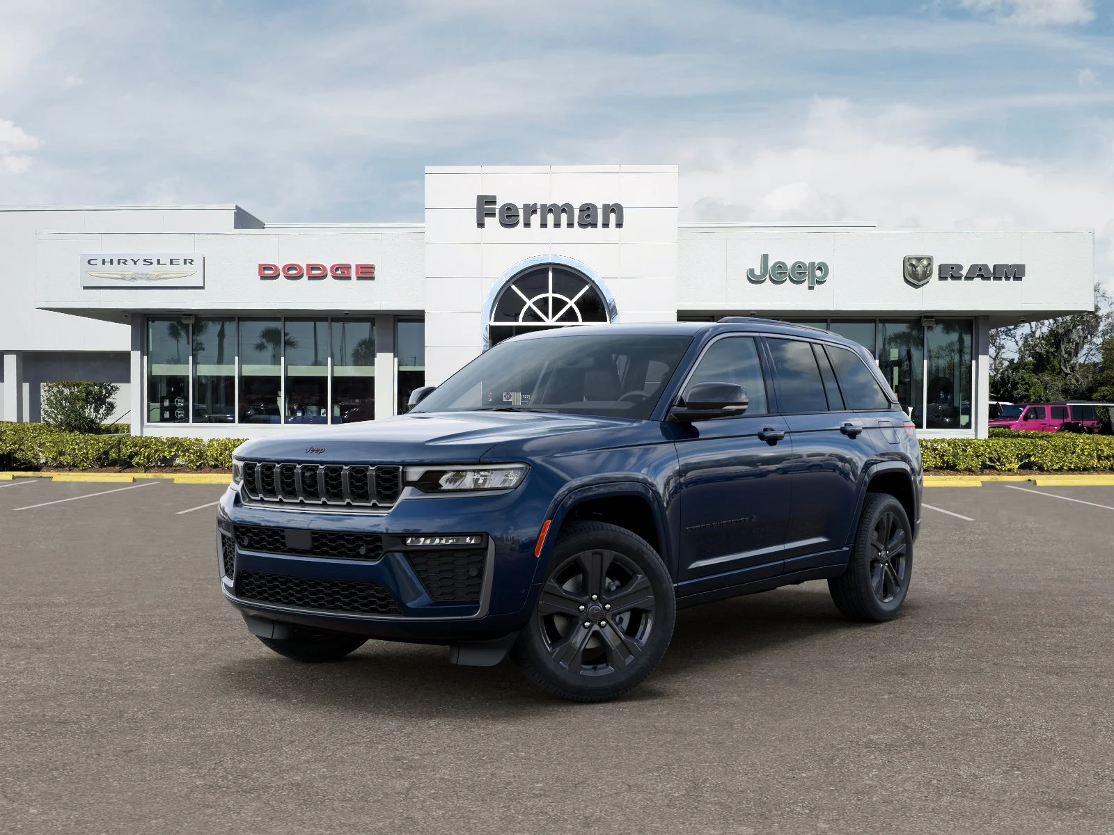 New 2027 Fathom Blue Pearl-Coat Paint Jeep Limited Reserve image 2