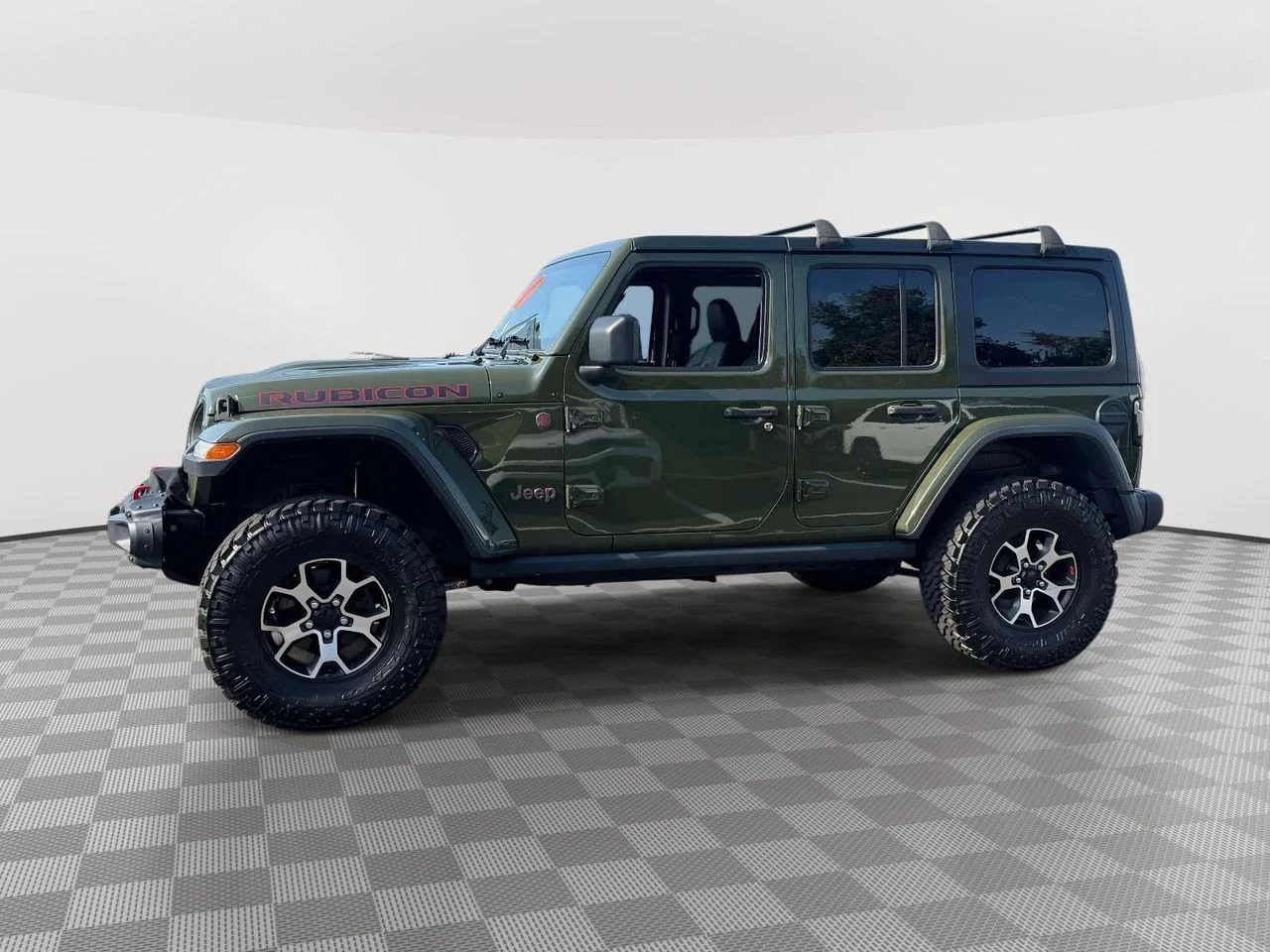 Used 2021 Sarge Green Clearcoat Jeep Rubicon 4x4 image 7
