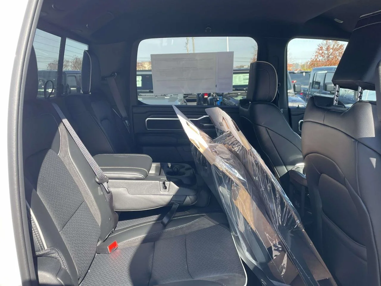 New 2026 Bright White Clear-Coat Exterior Paint RAM Laramie image 17