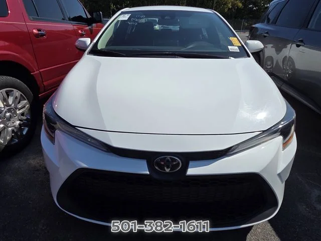 Used 2021 White Toyota LE image 4