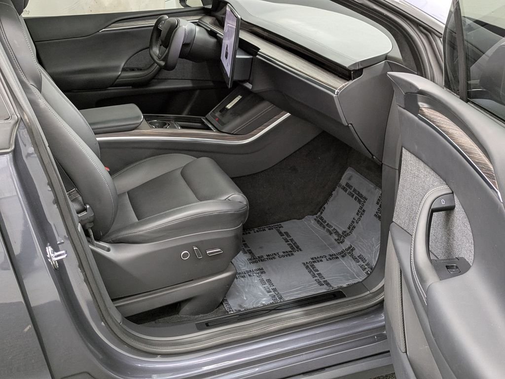 Used 2022 Gray Tesla Base image 26