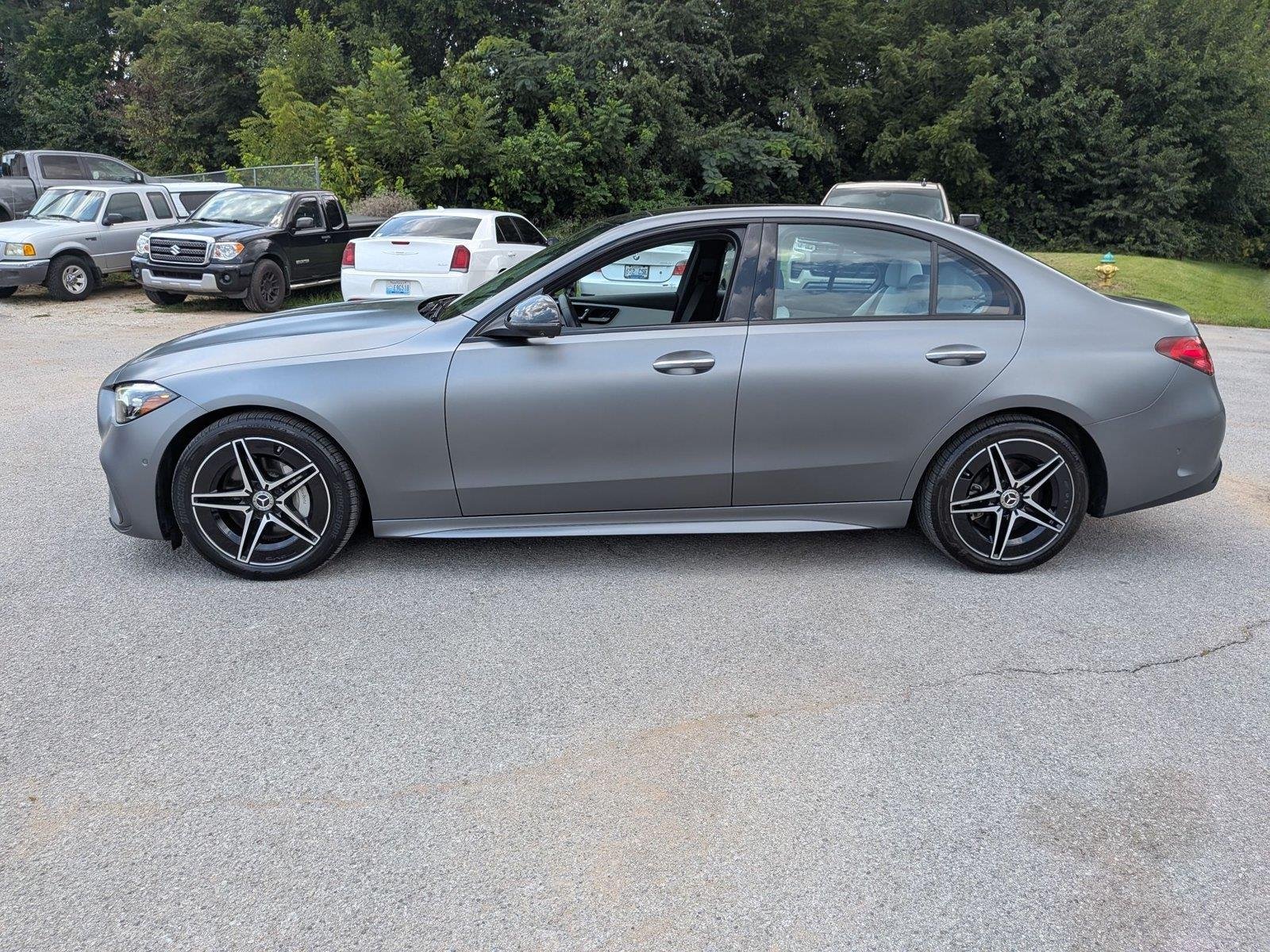 Used 2023 MANUFAKTUR Selenite Grey Magno Mercedes-Benz C 300 image 2