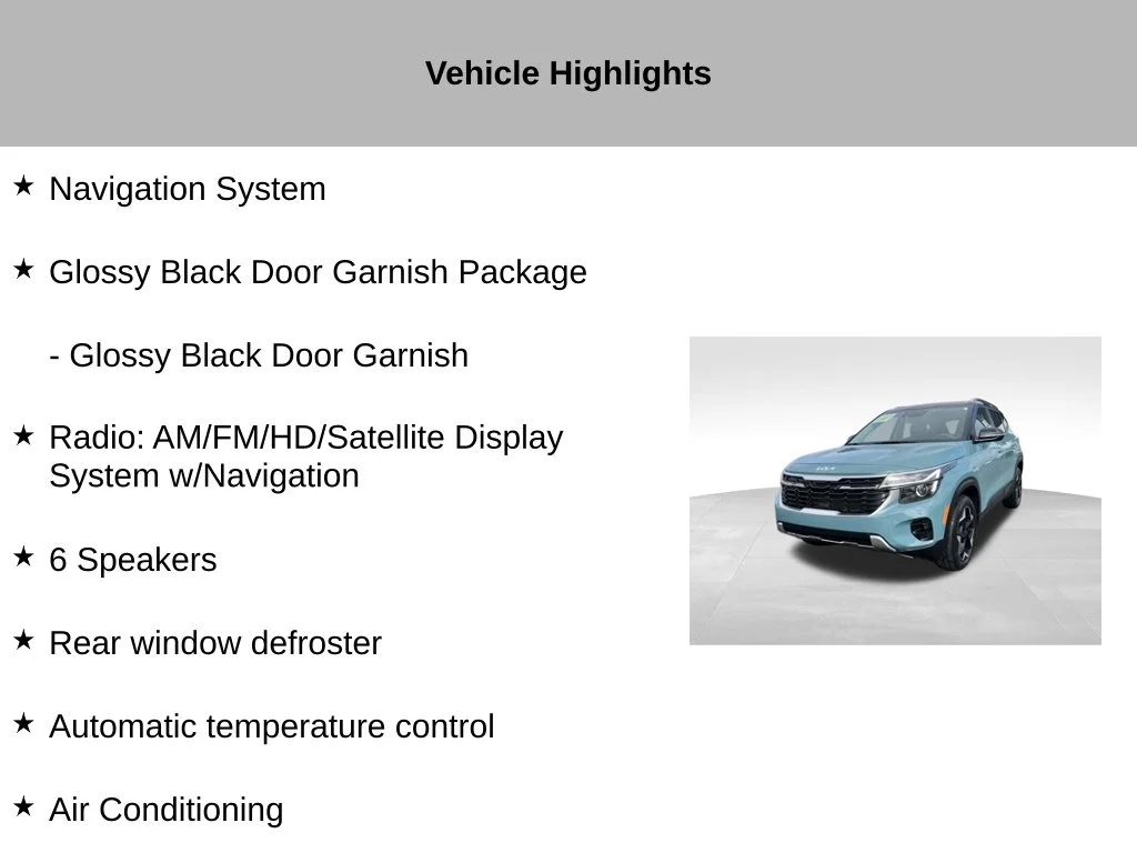 Certified Used 2025 Blue Kia S image 19