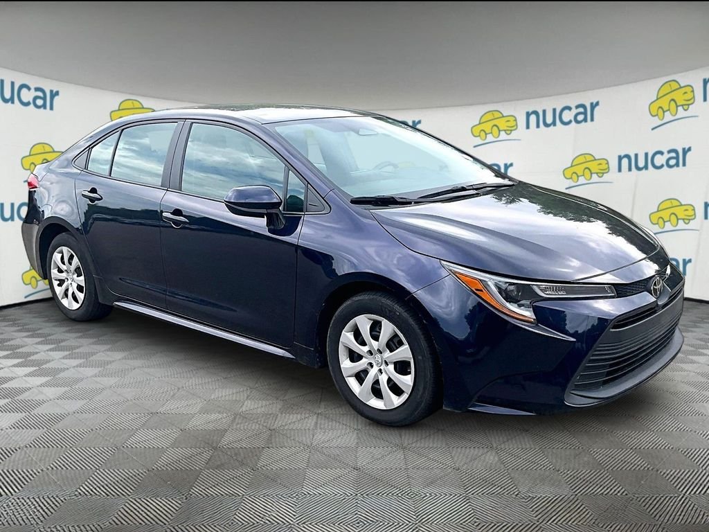 Used 2023 Blue Toyota LE image 1