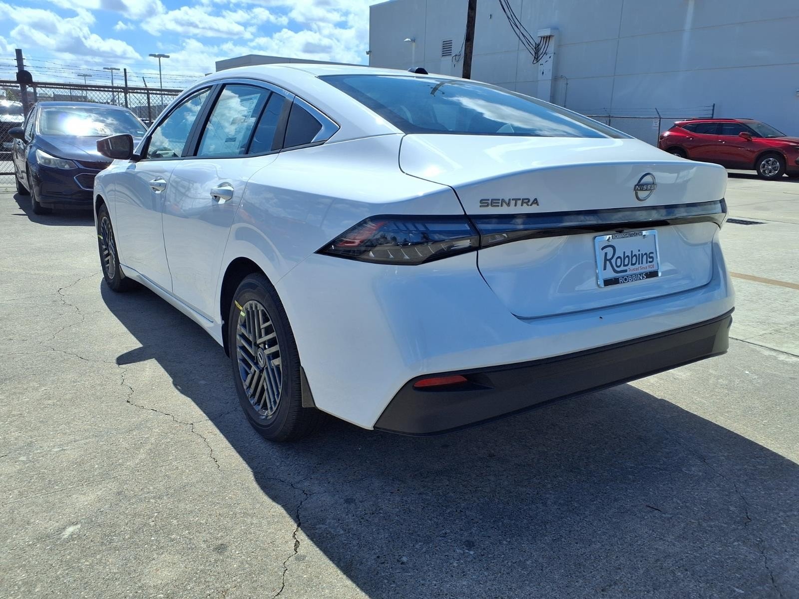 2026 Nissan Sentra SV White at Robbins Nissan