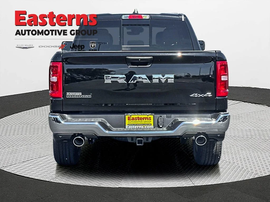New 2026 Diamond Black Crystal Pearl-Coat Exterior Paint RAM Big Horn/Lone Star image 8