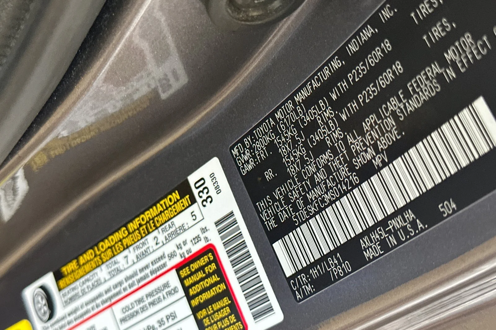 2021 Toyota Sienna Platinum - Photo 33