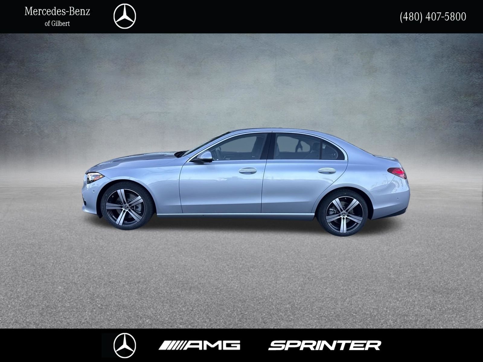 New 2026 Cirrus Silver Metallic Mercedes-Benz C 300 image 3